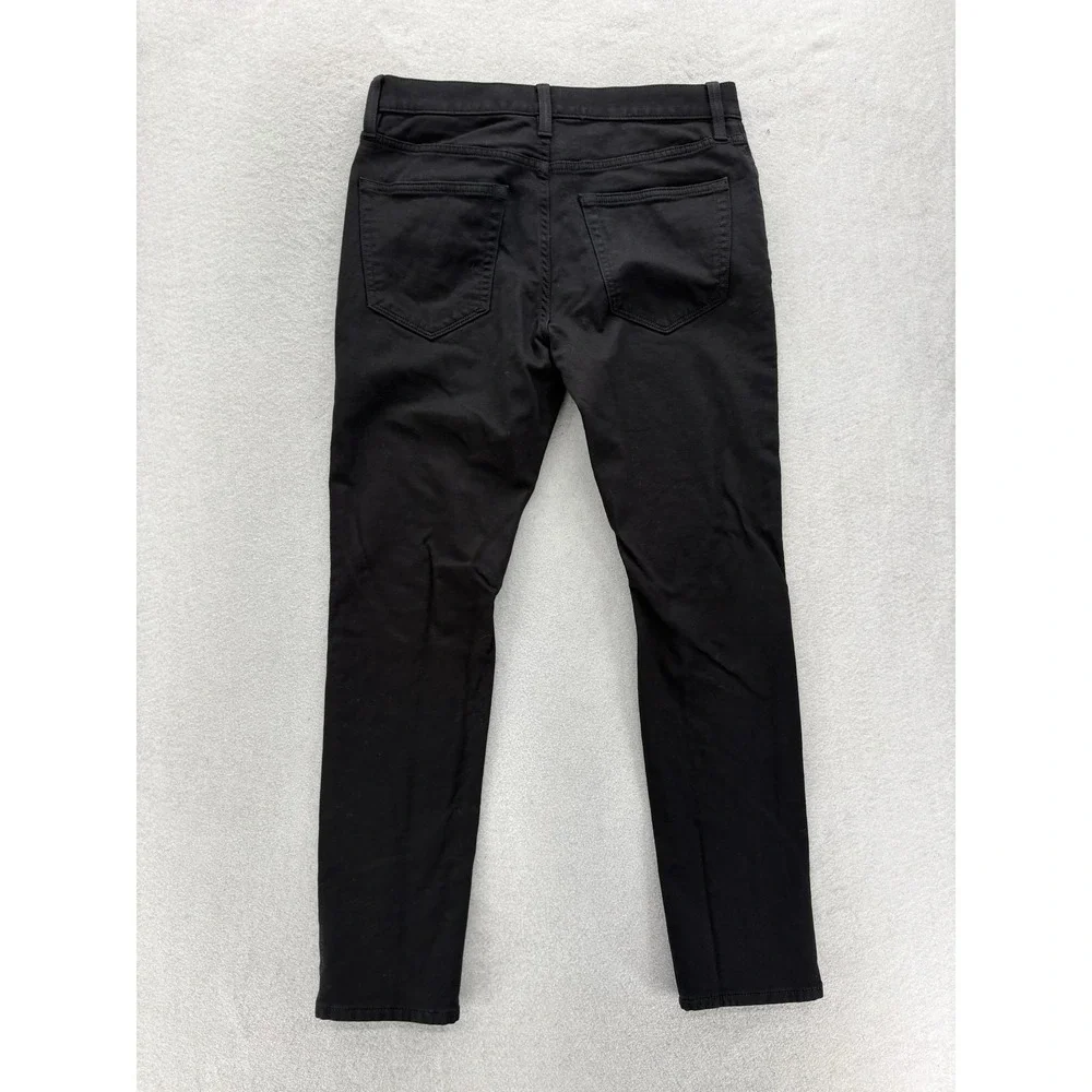 Banana Republic Traveler Slim Jeans Mens 30x30 Black Stretch Denim Pants Preppy